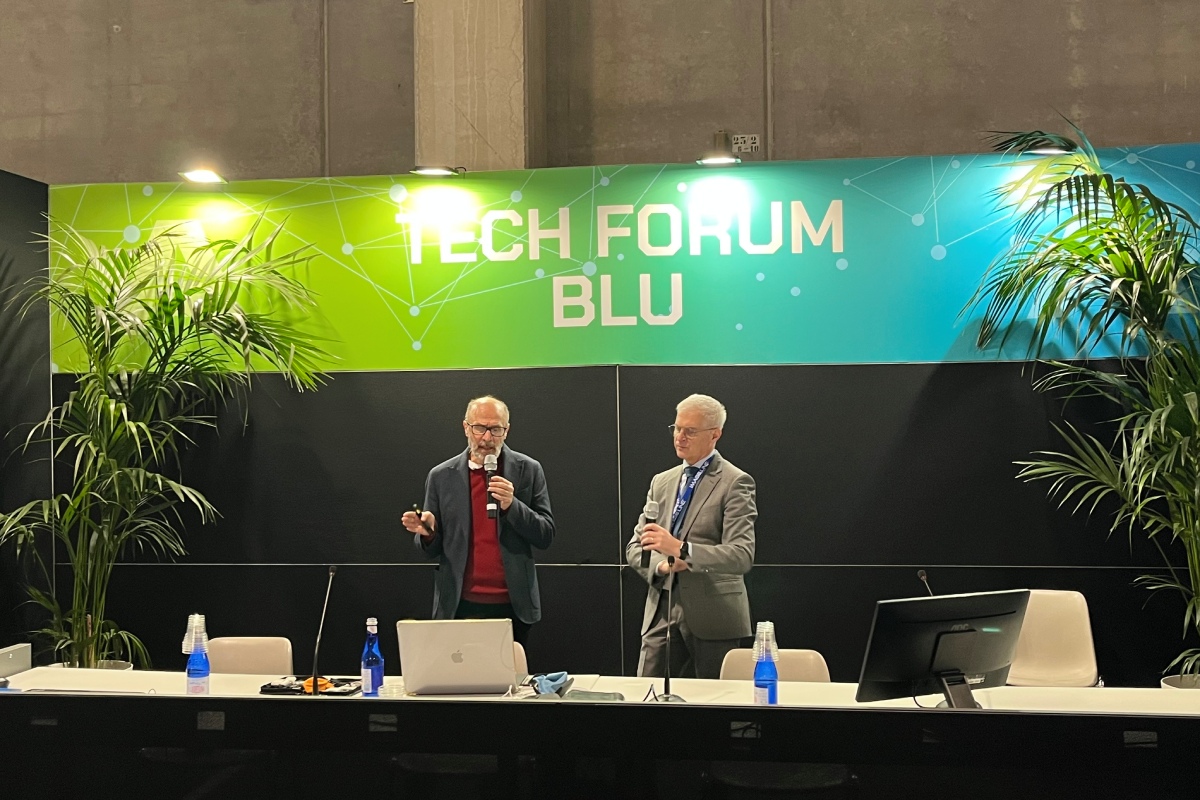 Da sinistra a destra: Gianluca Brunori (Accademia dei Georgofili - Università di Pisa) e Ivano Valmori (Image Line® - AgroNotizie® - Accademia dei Georgofili)